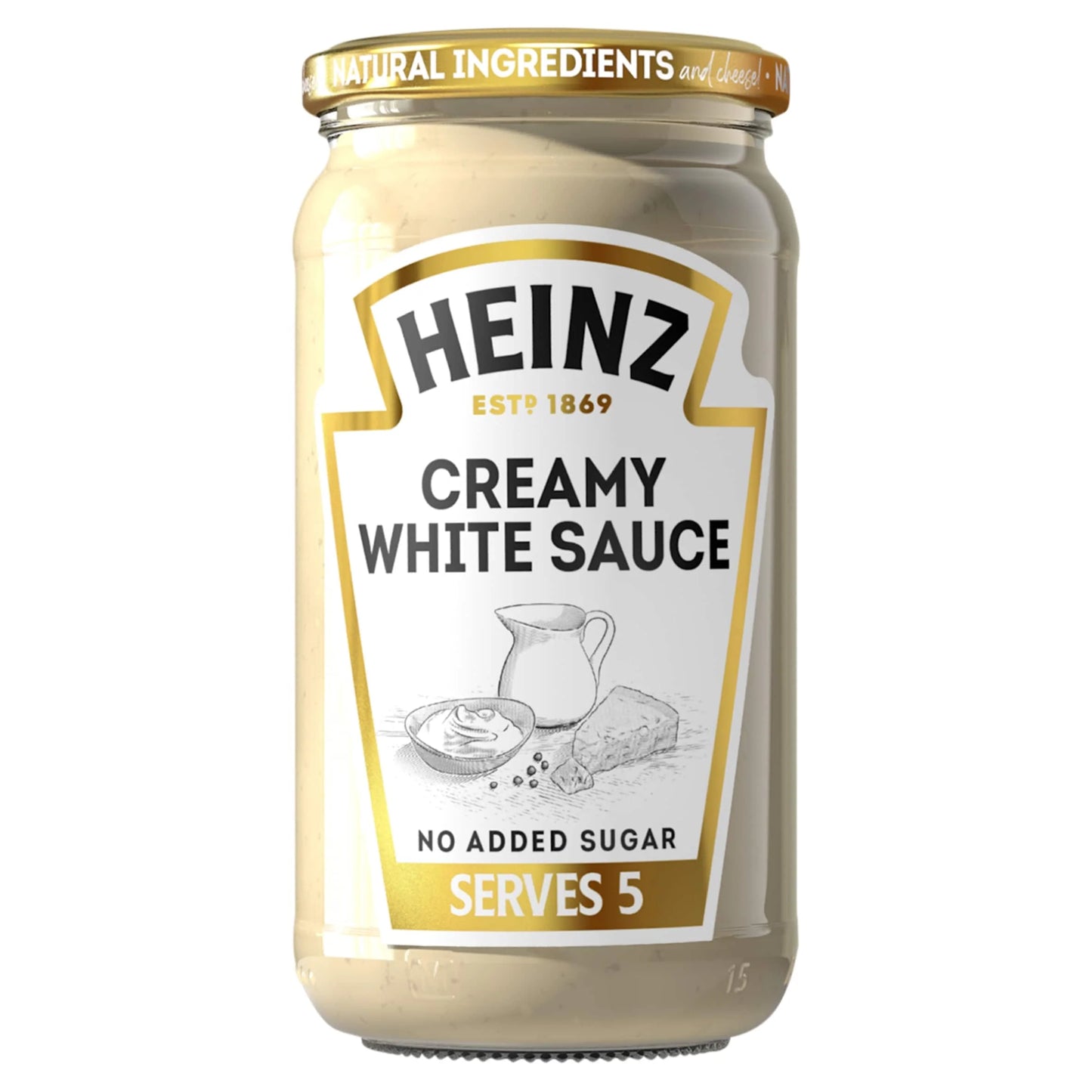 Creamy Cheese White Pasta Sauce 470g by HEINZ