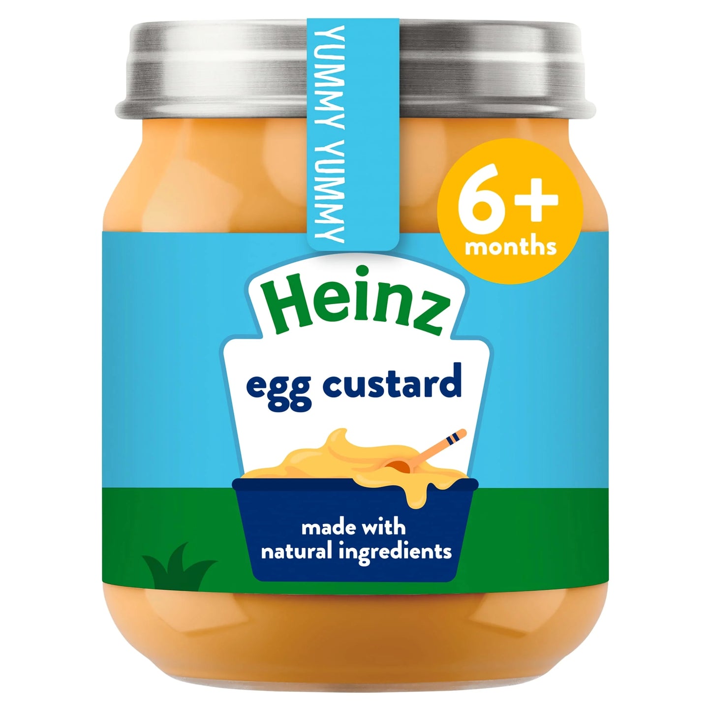Egg Custard Baby Food Jar 120g by HEINZ