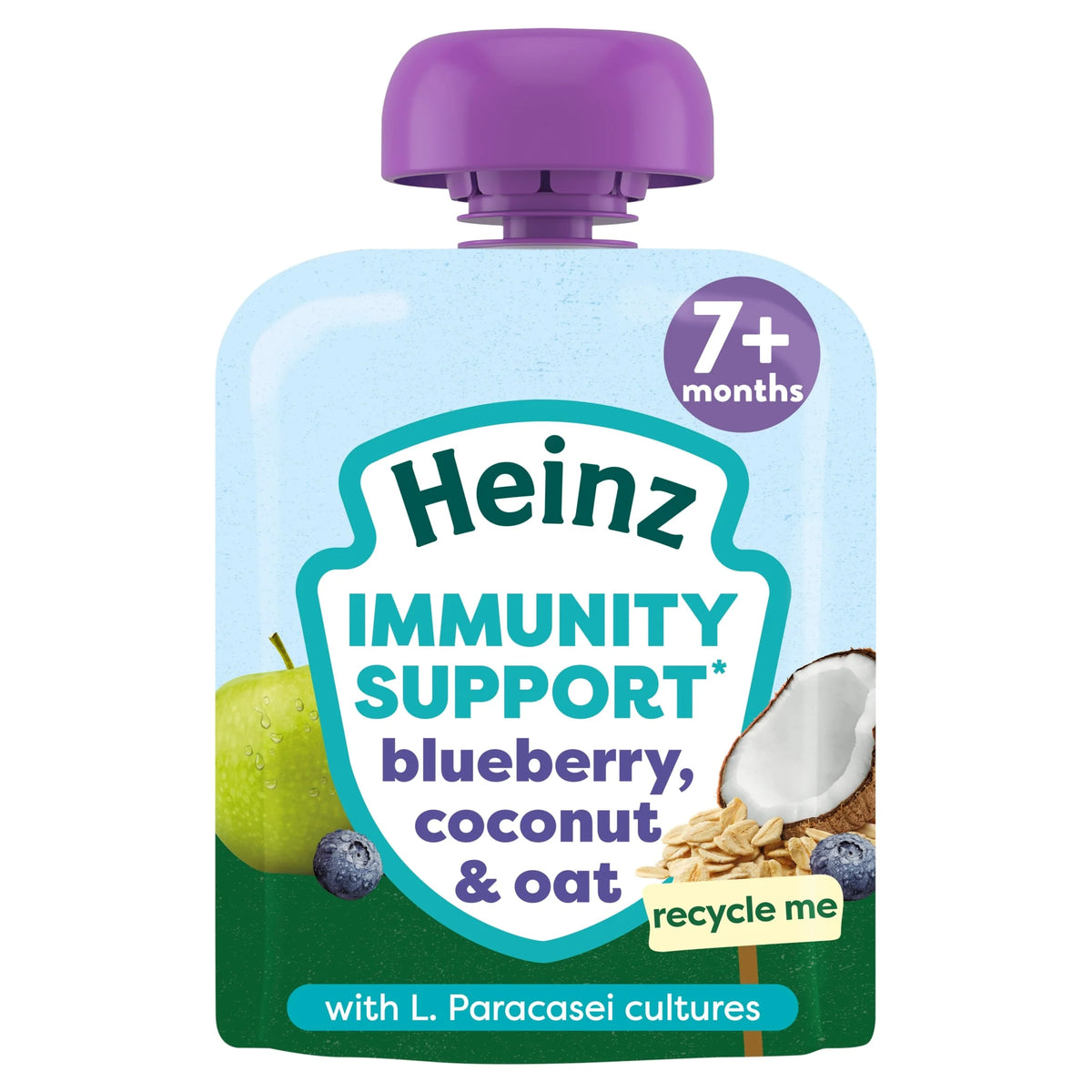 Immunity Support Baby Food - Blueberry, by HEINZ