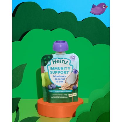 Immunity Support Baby Food - Blueberry, by HEINZ