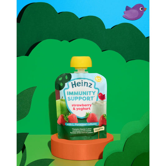 Immunity Support Baby Food - Strawberry by HEINZ
