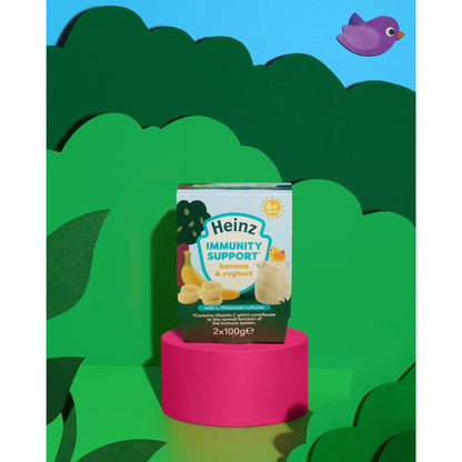 Immunity Support Banana And Yoghurt Pot by HEINZ