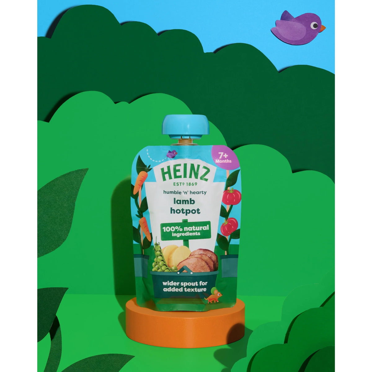 Lamb Hot Pot Baby Food Pouch 130g by HEINZ