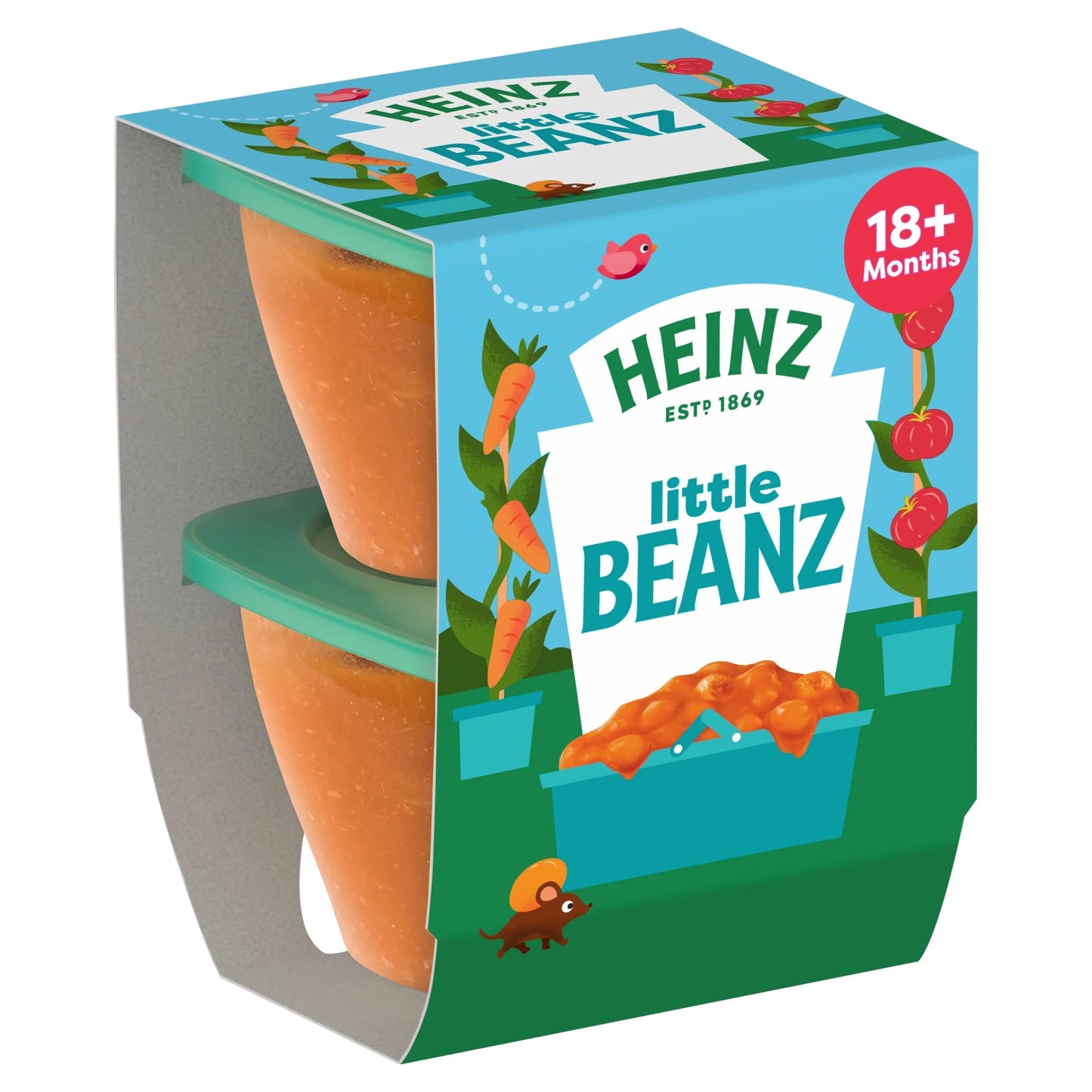 Little Baked Beans Baby Food Snack 18m+ by HEINZ