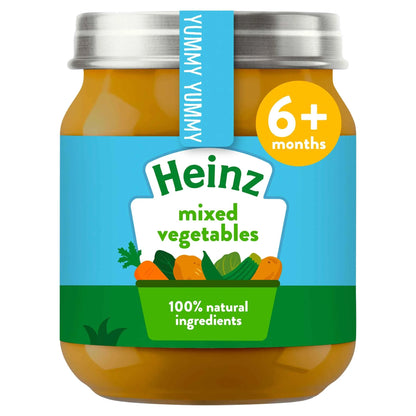 Mixed Vegetables Jar Baby Food 120g by HEINZ