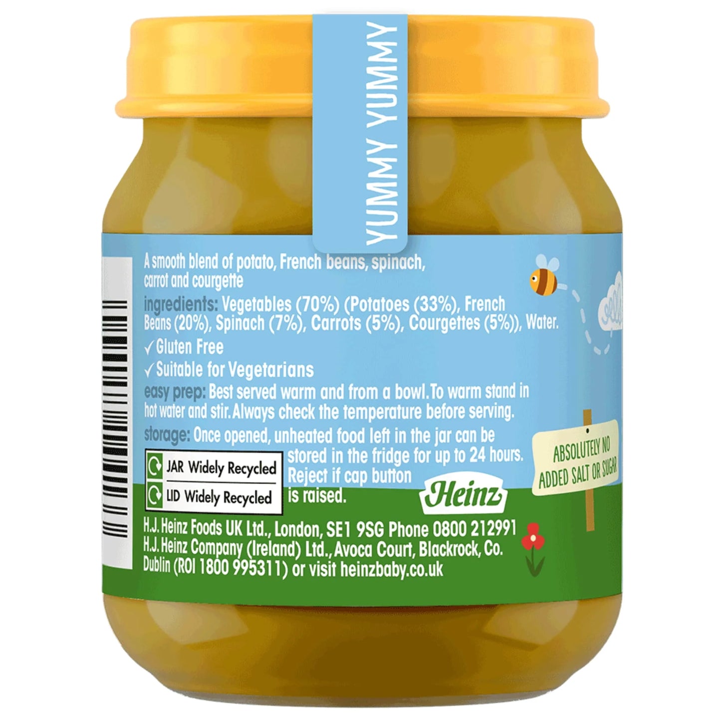 Mixed Vegetables Jar Baby Food 120g by HEINZ
