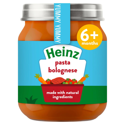 Pasta Bolognese Baby Food Jar 120g by HEINZ
