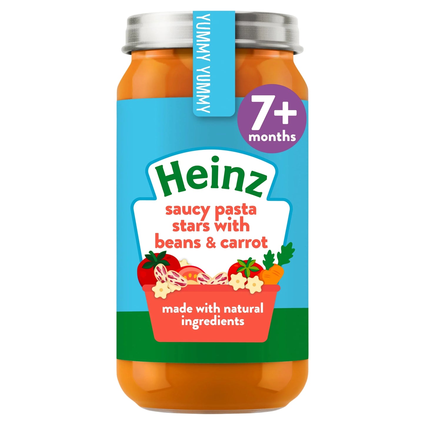 Pasta Stars With Beans & Carrot Baby by HEINZ