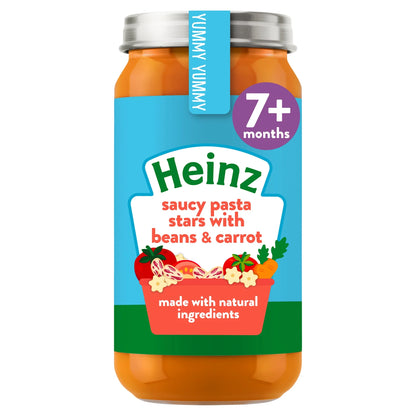 Pasta Stars With Beans & Carrot Baby by HEINZ