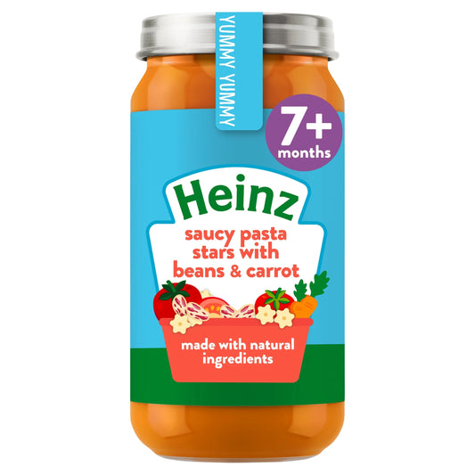 Pasta Stars With Beans & Carrot Baby by HEINZ