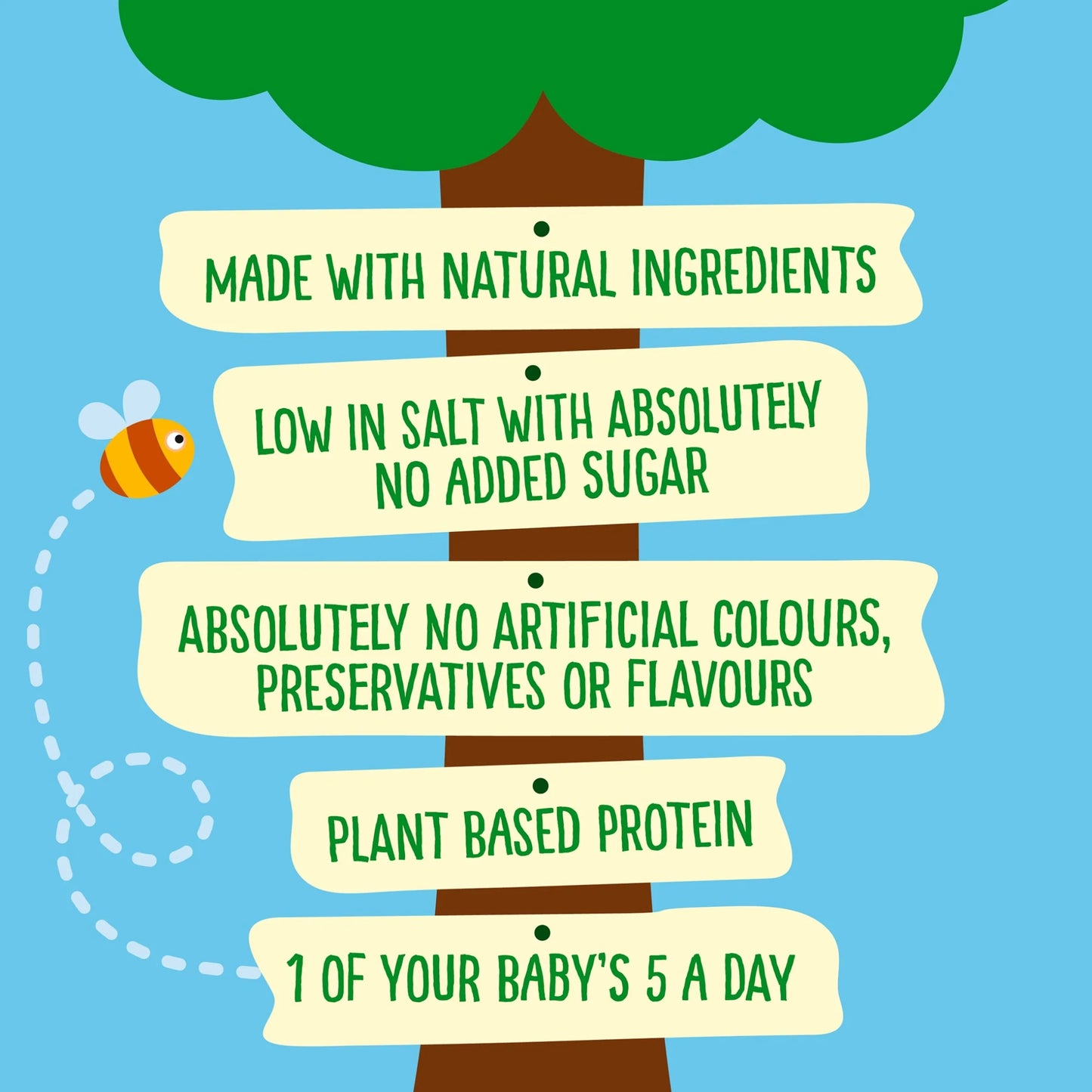 Pasta Stars With Beans & Carrot Baby by HEINZ