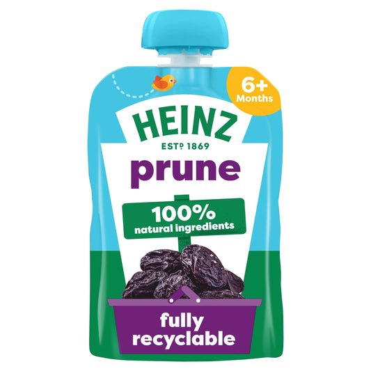 Prune Baby Food Fruit Puree Pouch 100g by HEINZ