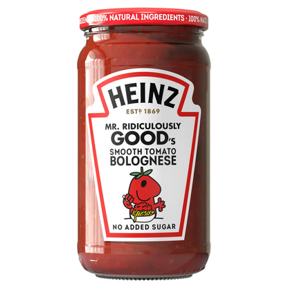 Smooth Tomato Bolognese Pasta Sauce 490g by HEINZ