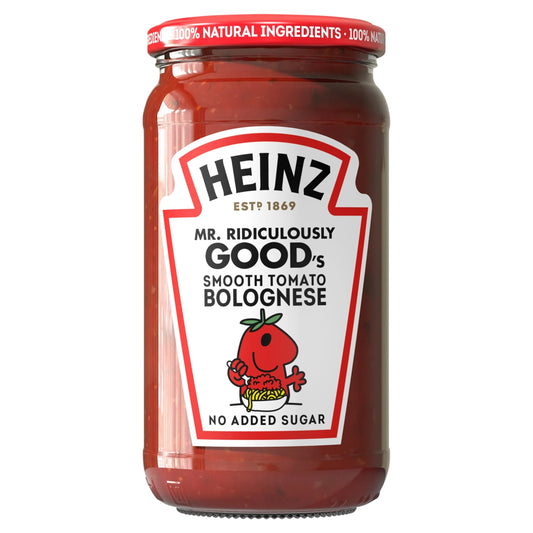 Smooth Tomato Bolognese Pasta Sauce 490g by HEINZ