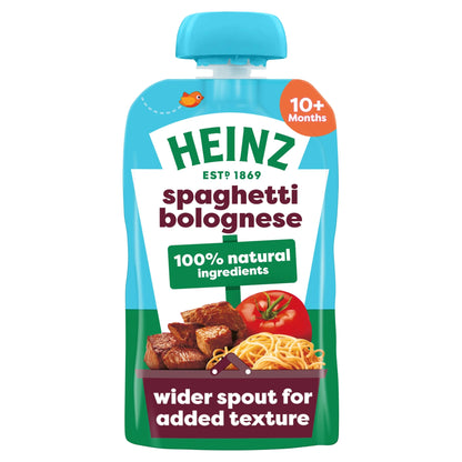 Spaghetti Bolognese Baby Food Pouch 180g by HEINZ