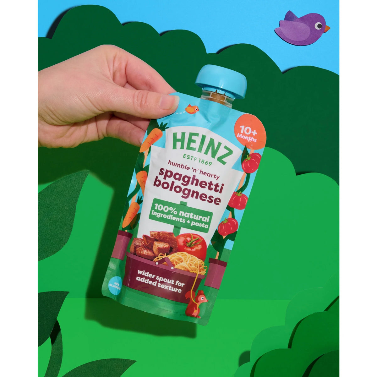 Spaghetti Bolognese Baby Food Pouch 180g by HEINZ