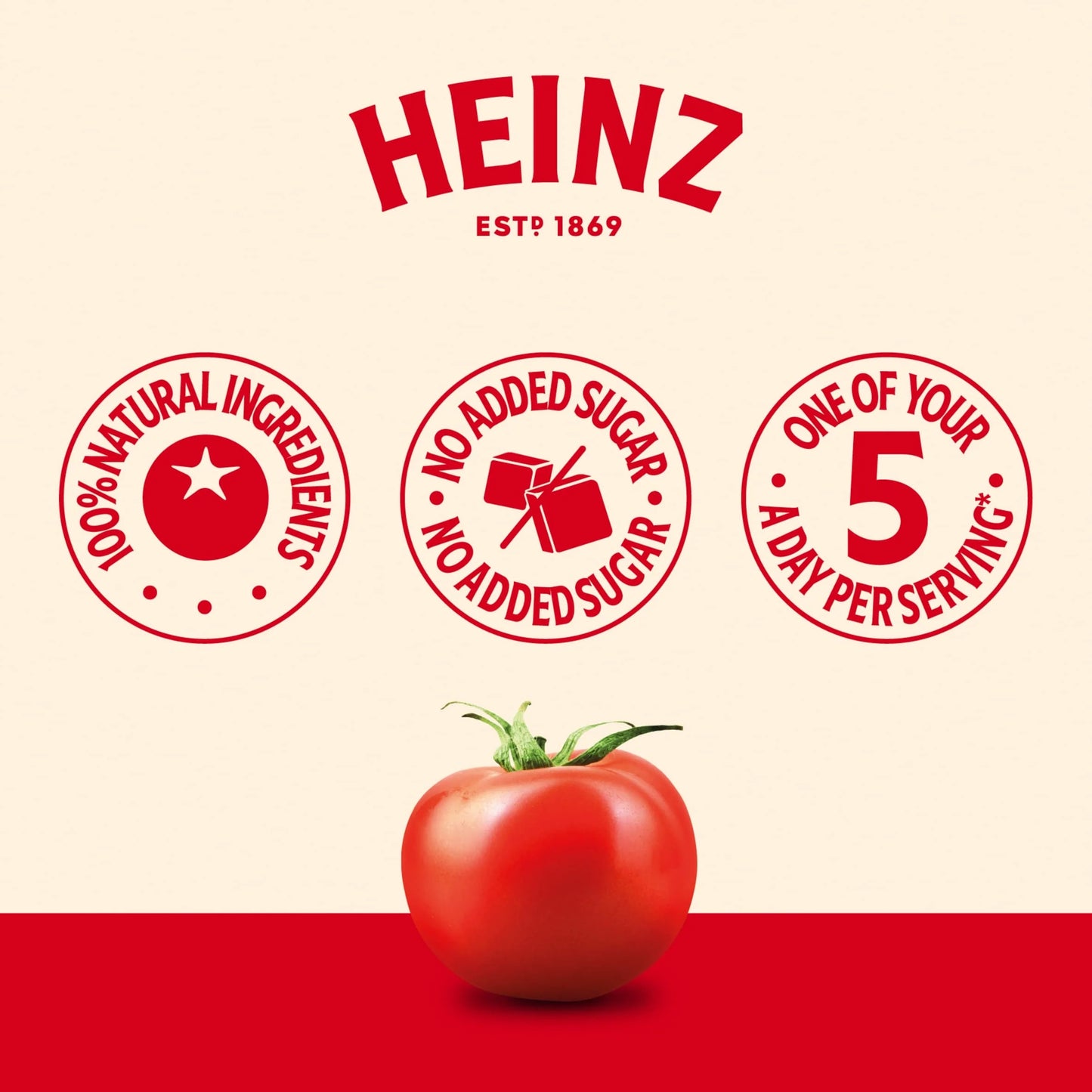 Sun-ripened Cherry Tomato And Basil by HEINZ