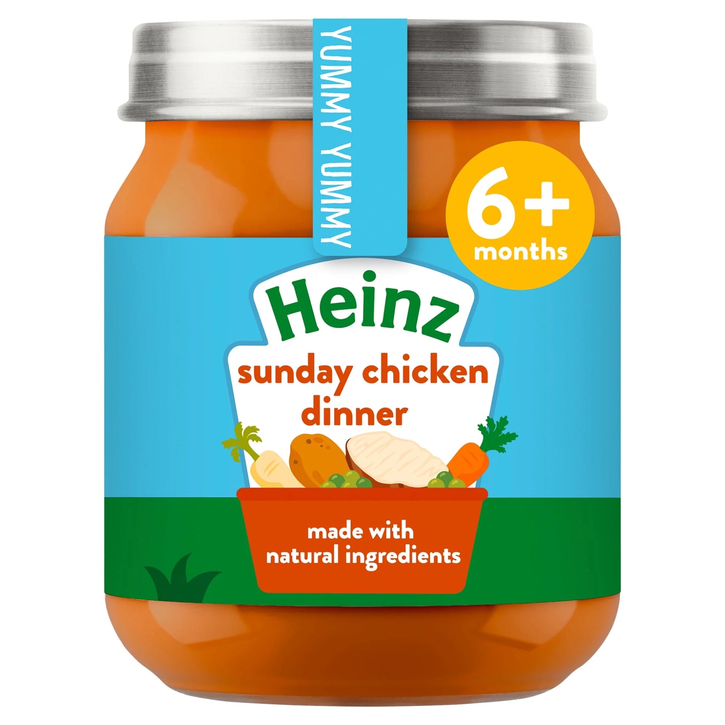 Sunday Chicken Dinner Baby Food Jar 120g by HEINZ
