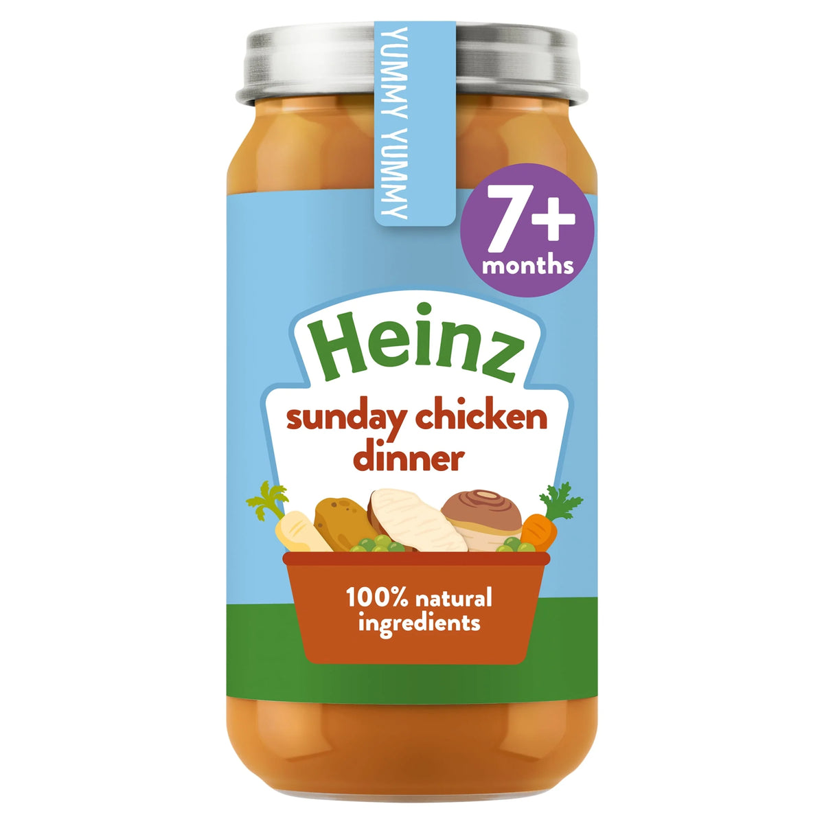 Sunday Chicken Dinner Baby Food Jar 200g by HEINZ