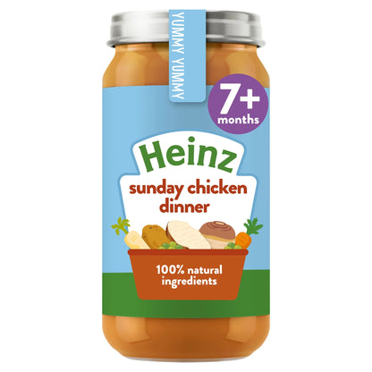 Sunday Chicken Dinner Baby Food Jar 200g by HEINZ