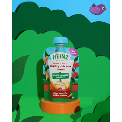 Sunday Chicken Dinner Baby Food Pouch by HEINZ