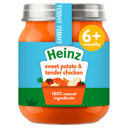 Sweet Potato & Chicken Baby Food Jar by HEINZ