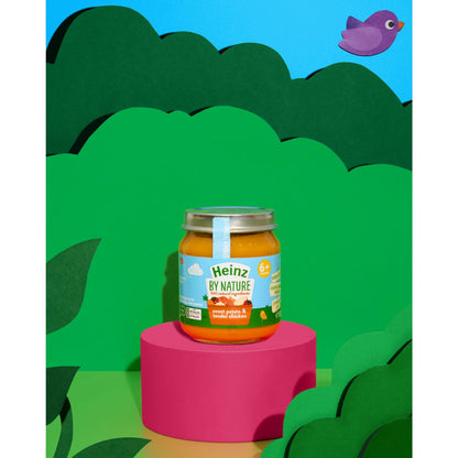 Sweet Potato & Chicken Baby Food Jar by HEINZ