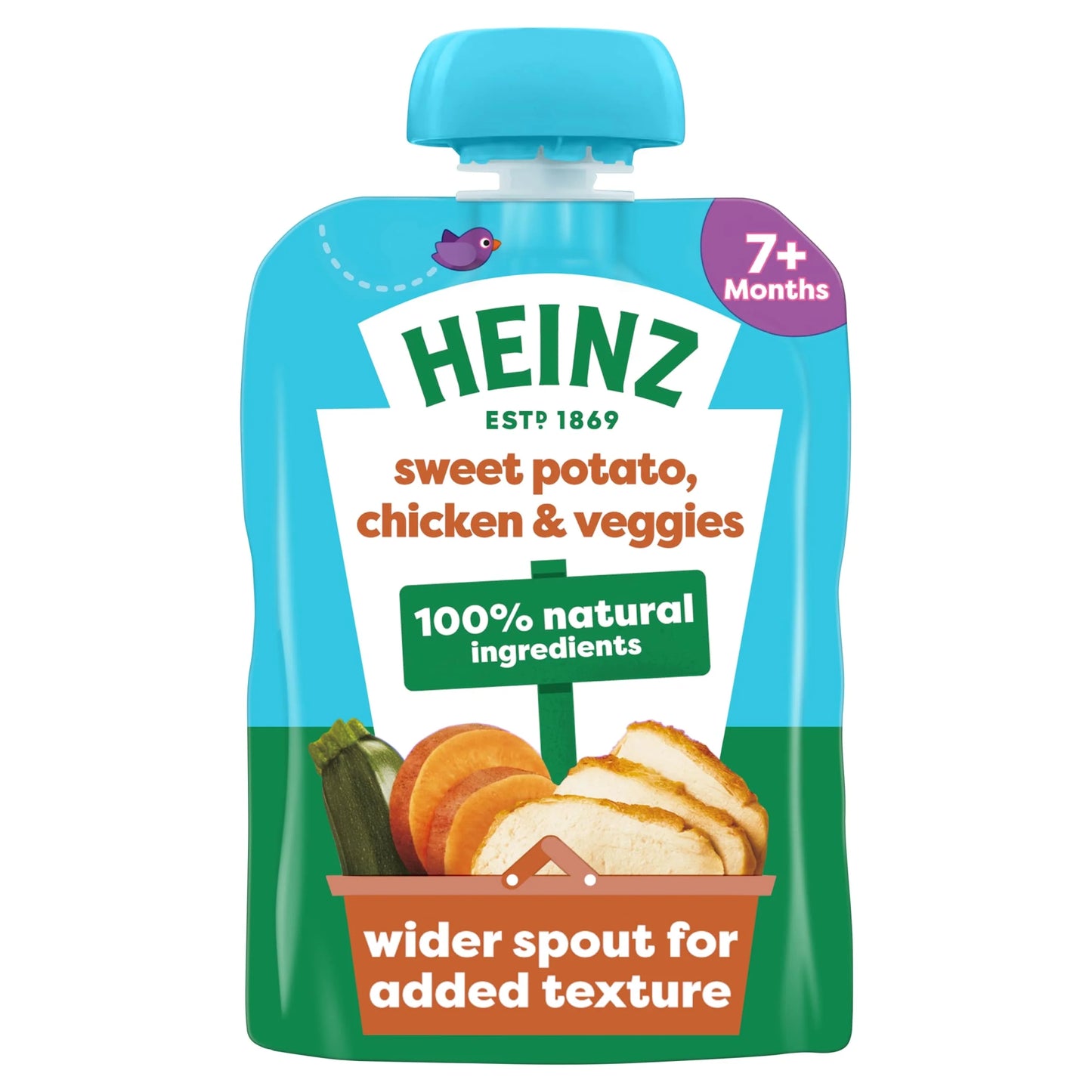 Sweet Potato, Chicken & Veggies Pouch by HEINZ