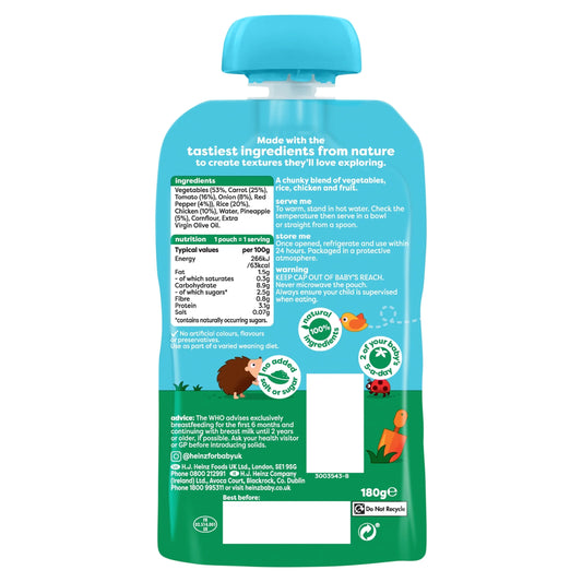 Sweet & Sour Chicken Baby Food Pouch by HEINZ
