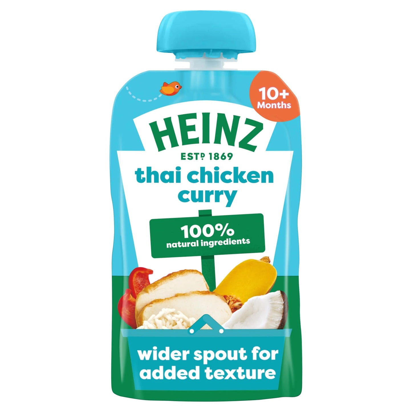 Thai Chicken Curry Baby Food Pouch 180g by HEINZ