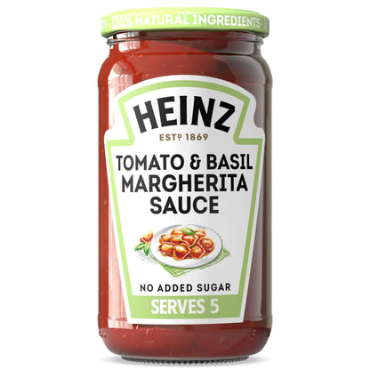 Tomato & Basil Margherita Sauce 490g by HEINZ