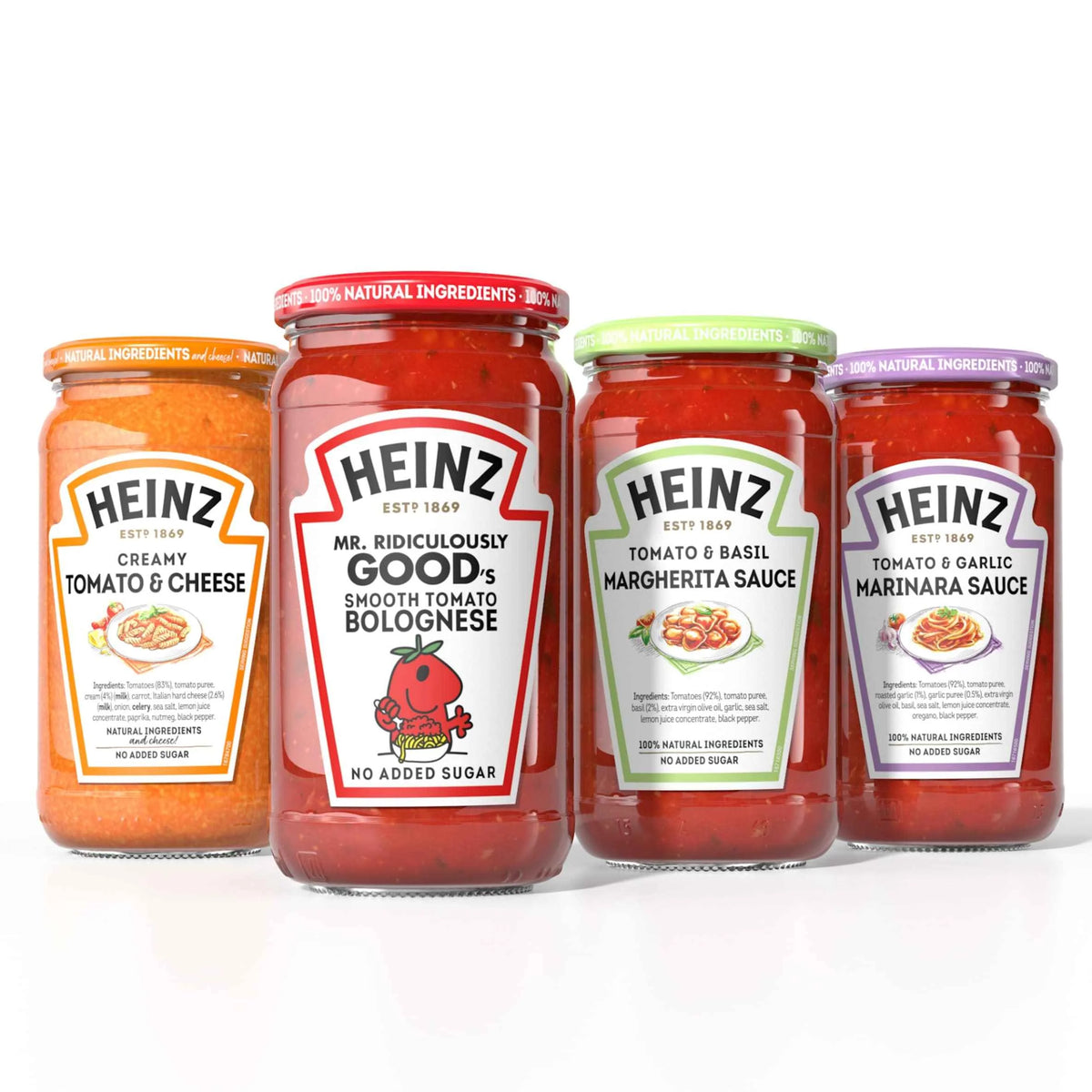 Tomato & Basil Margherita Sauce 490g by HEINZ