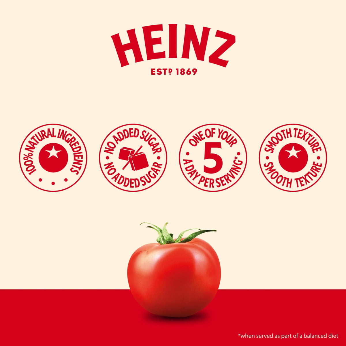 Tomato & Garlic Marinara Sauce 490g by HEINZ