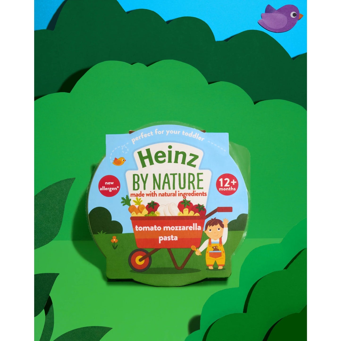Tomato Mozzarella Pasta Baby Food Tray by HEINZ