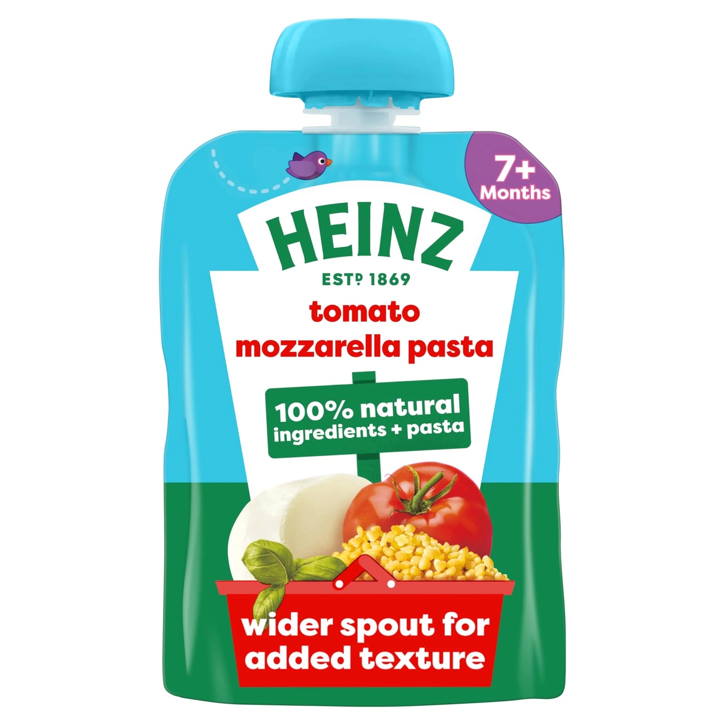 Tomato Mozzarella Pasta Shapes Baby by HEINZ