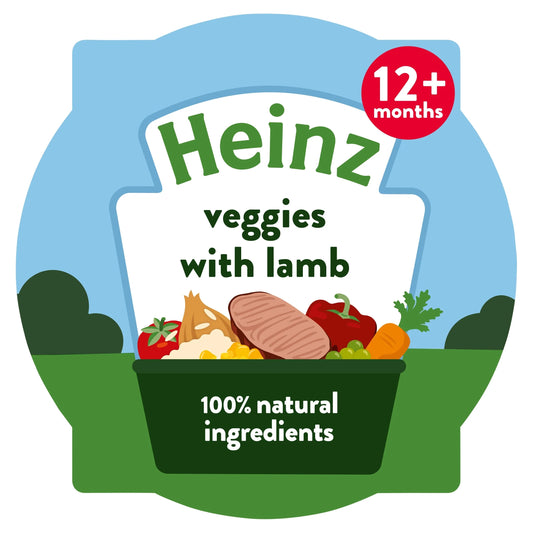 Veggies With Lamb Baby Food Tray 200g by HEINZ