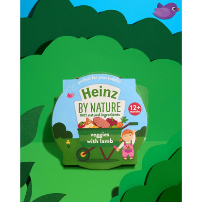 Veggies With Lamb Baby Food Tray 200g by HEINZ
