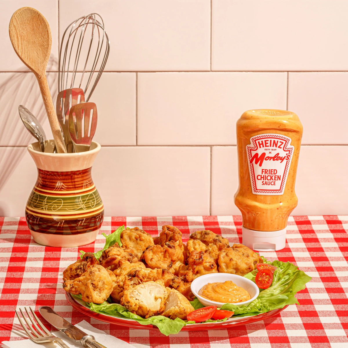 X Morley’s Fried Chicken Sauce 420g by HEINZ
