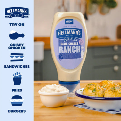 Blue Cheese Ranch Mayo 430ml by HELLMANN'S