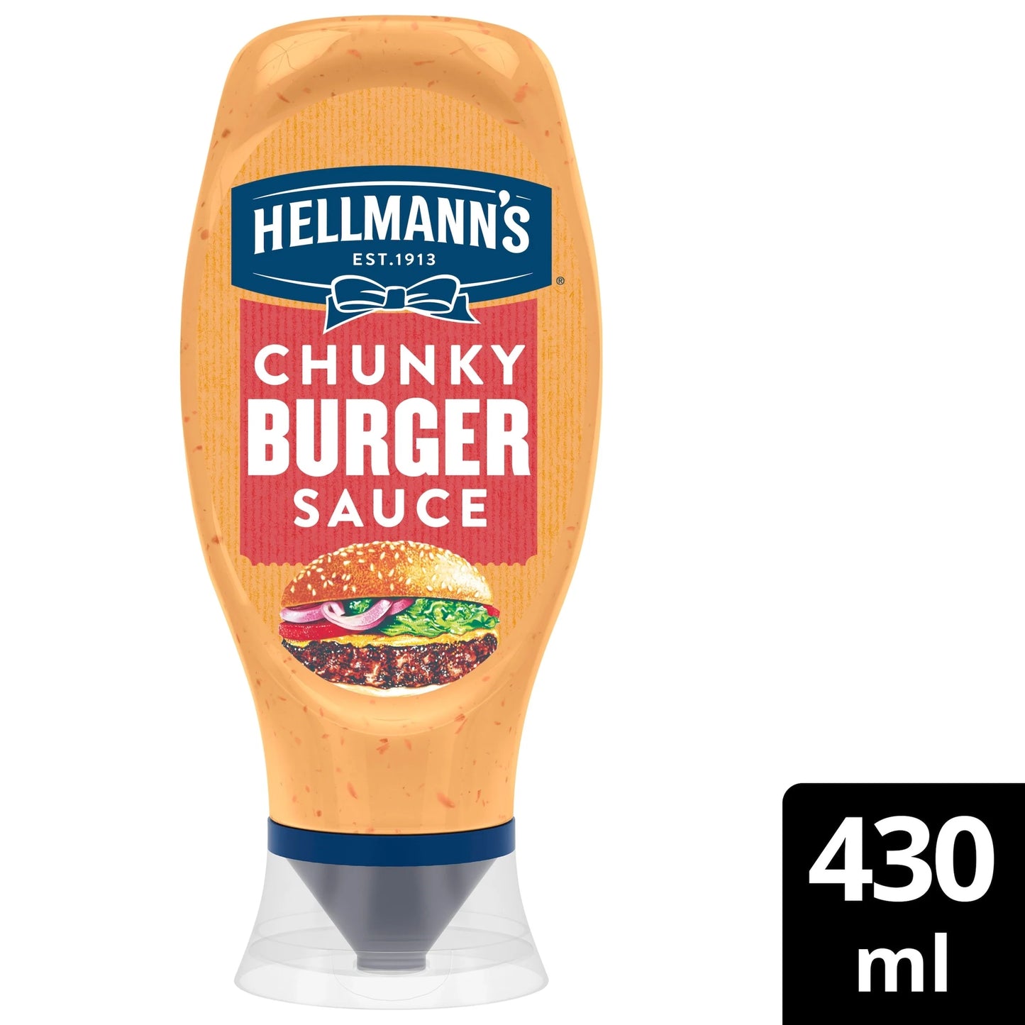 Chunky Burger Sauce 430ml by HELLMANN'S