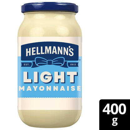 Light Mayonnaise Jar 400g by HELLMANN'S