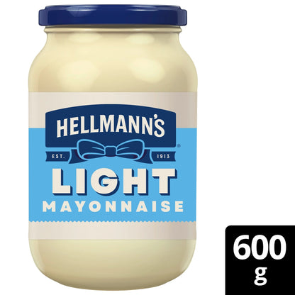 Light Mayonnaise Jar 600g by HELLMANN'S