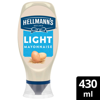 Light Mayonnaise Squeezy 430ml by HELLMANN'S