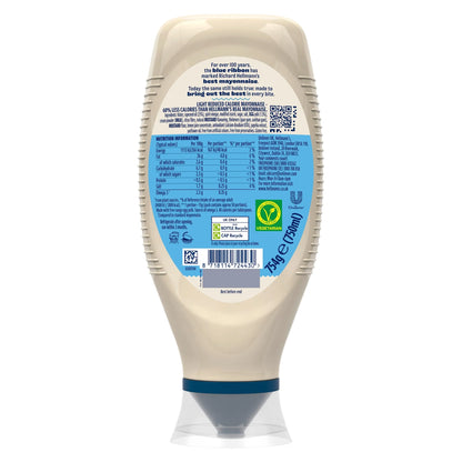 Light Mayonnaise Squeezy 750ml by HELLMANN'S
