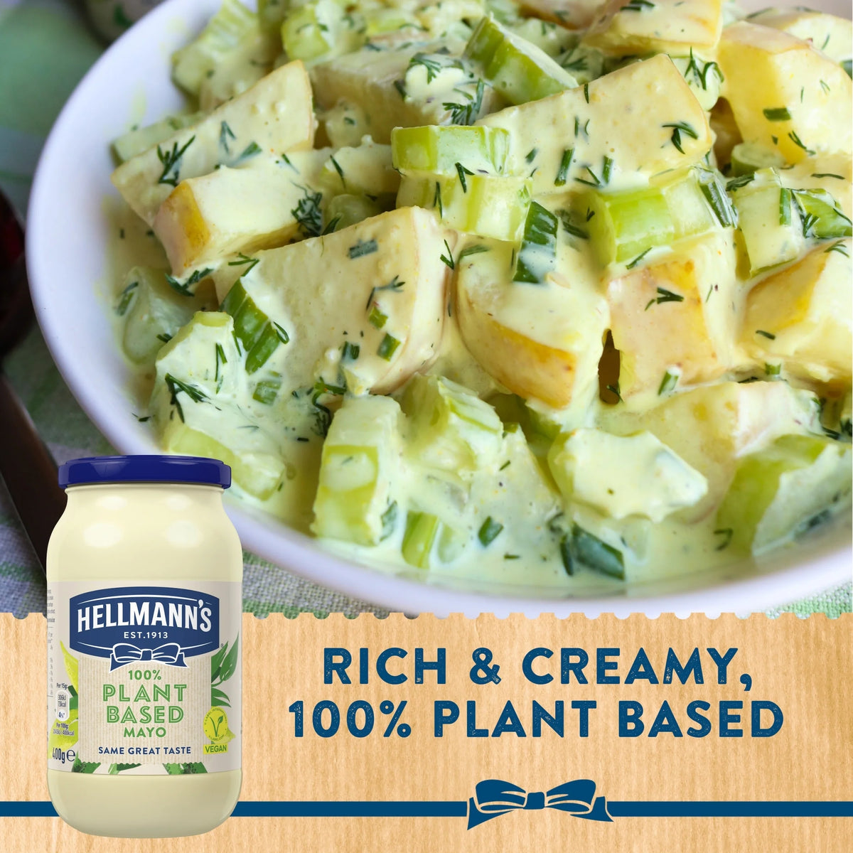Plant Based Mayo 400g by HELLMANN'S