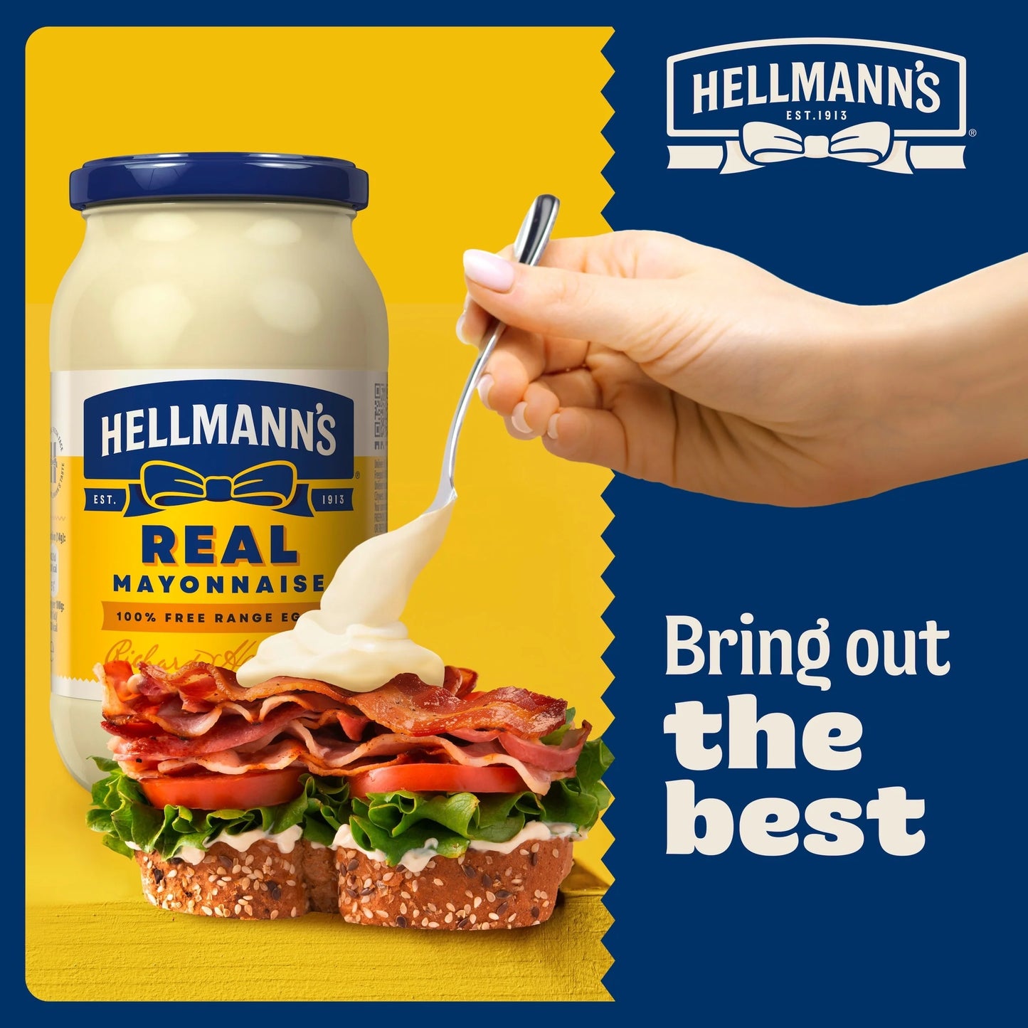 Real Mayonnaise Jar 400g by HELLMANN'S