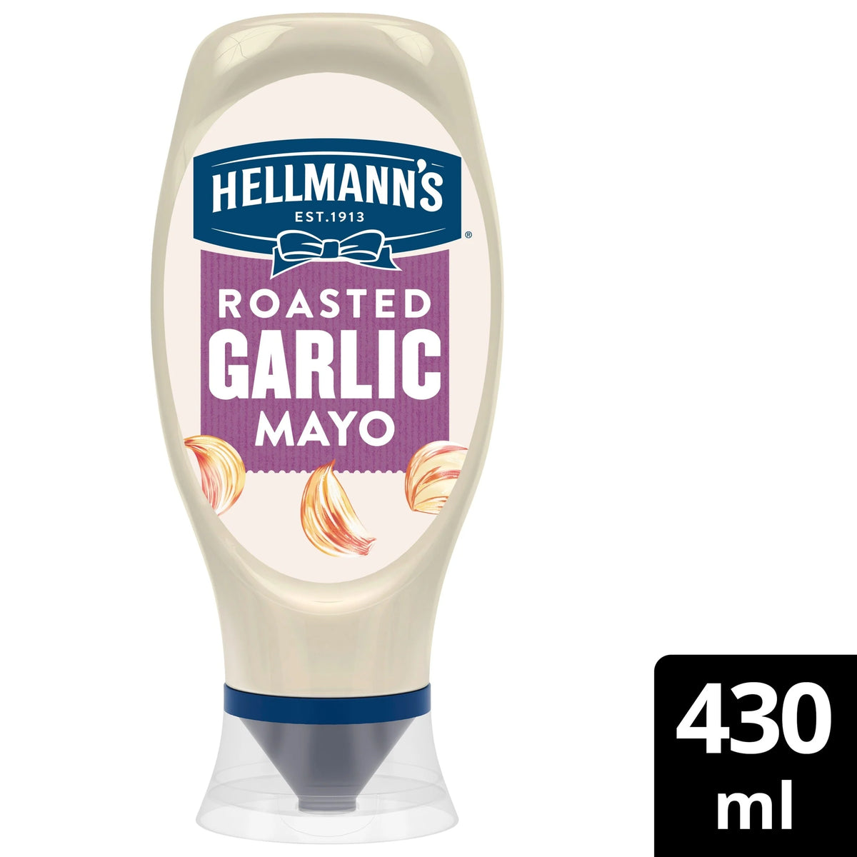 Roasted Garlic Mayo 430ml by HELLMANN'S