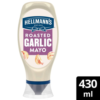 Roasted Garlic Mayo 430ml by HELLMANN'S