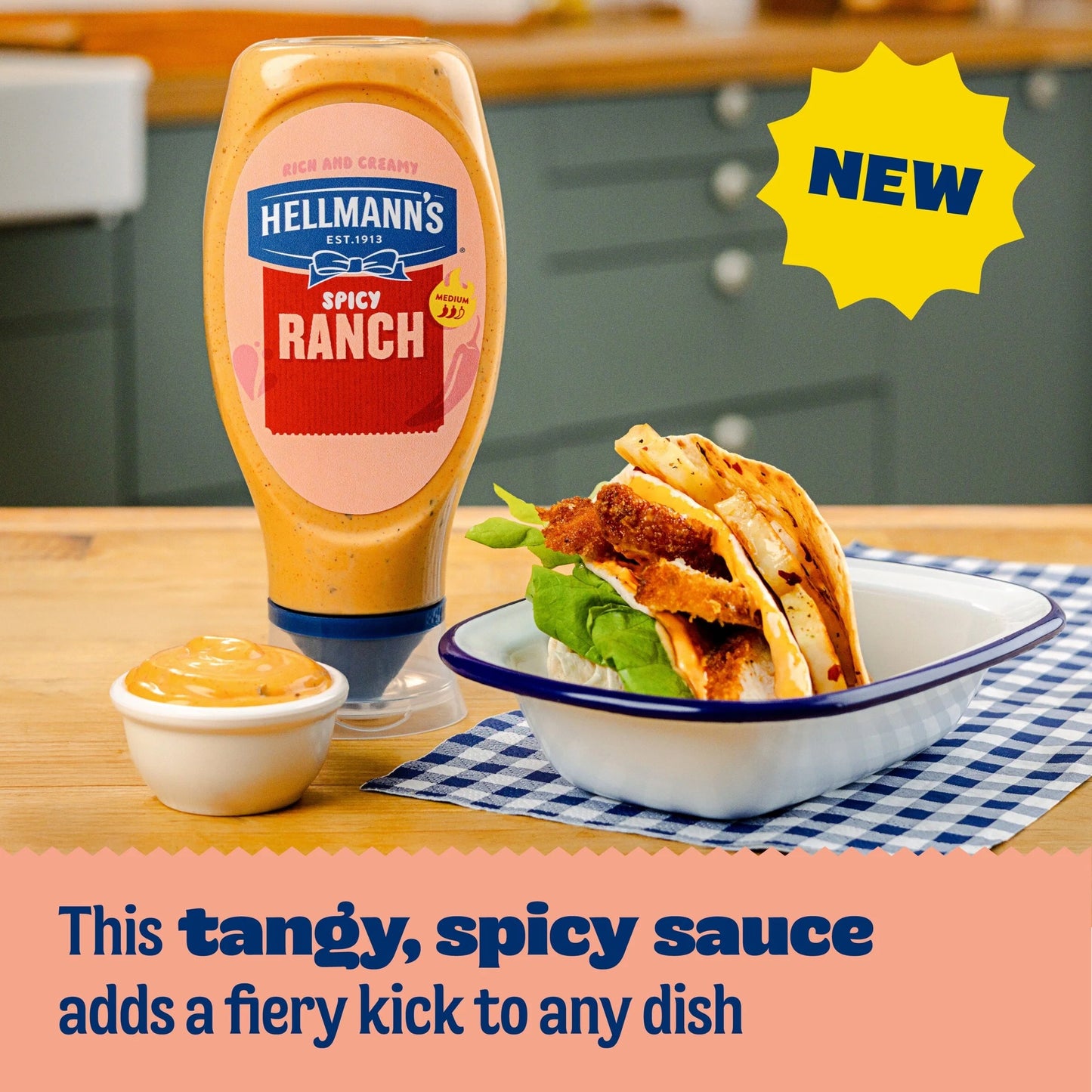 Spicy Ranch Mayo 430ml by HELLMANN'S