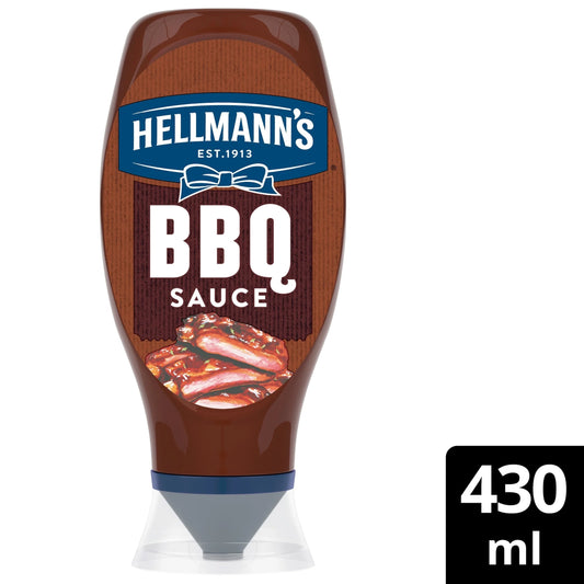 Hellmans Squeezy Smokey Bbq Sauce 430ml by HELLMANN'S